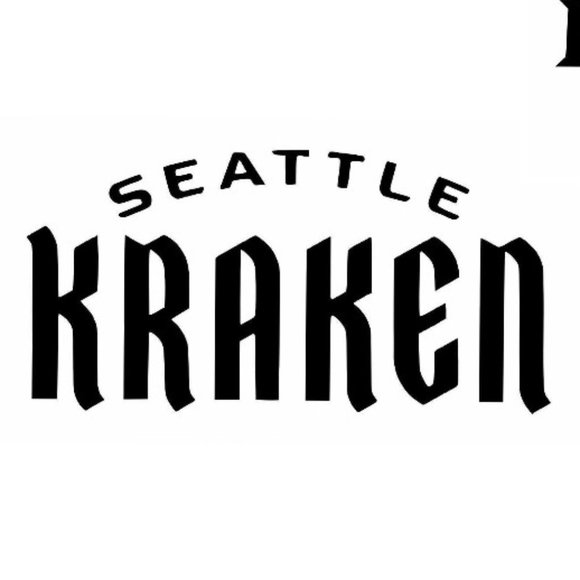 NHL Seattle Kraken hockey vinyl decal 7.9x4 - Picture 1 of 3